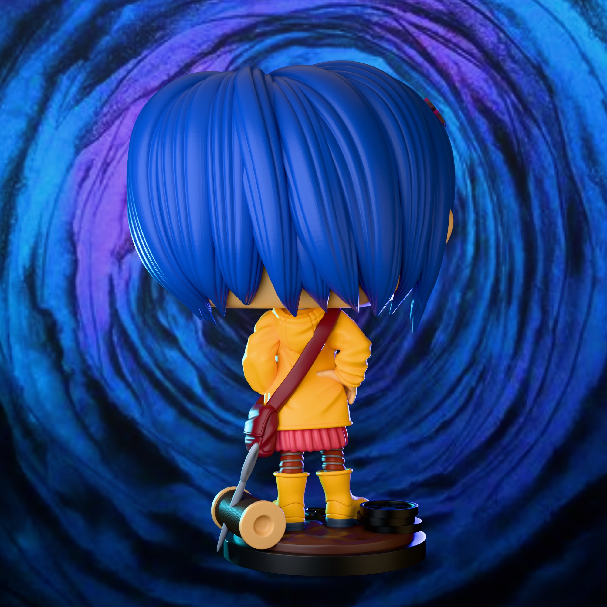 Coraline - Funko Figure from  Coraline Film 3D print model_2