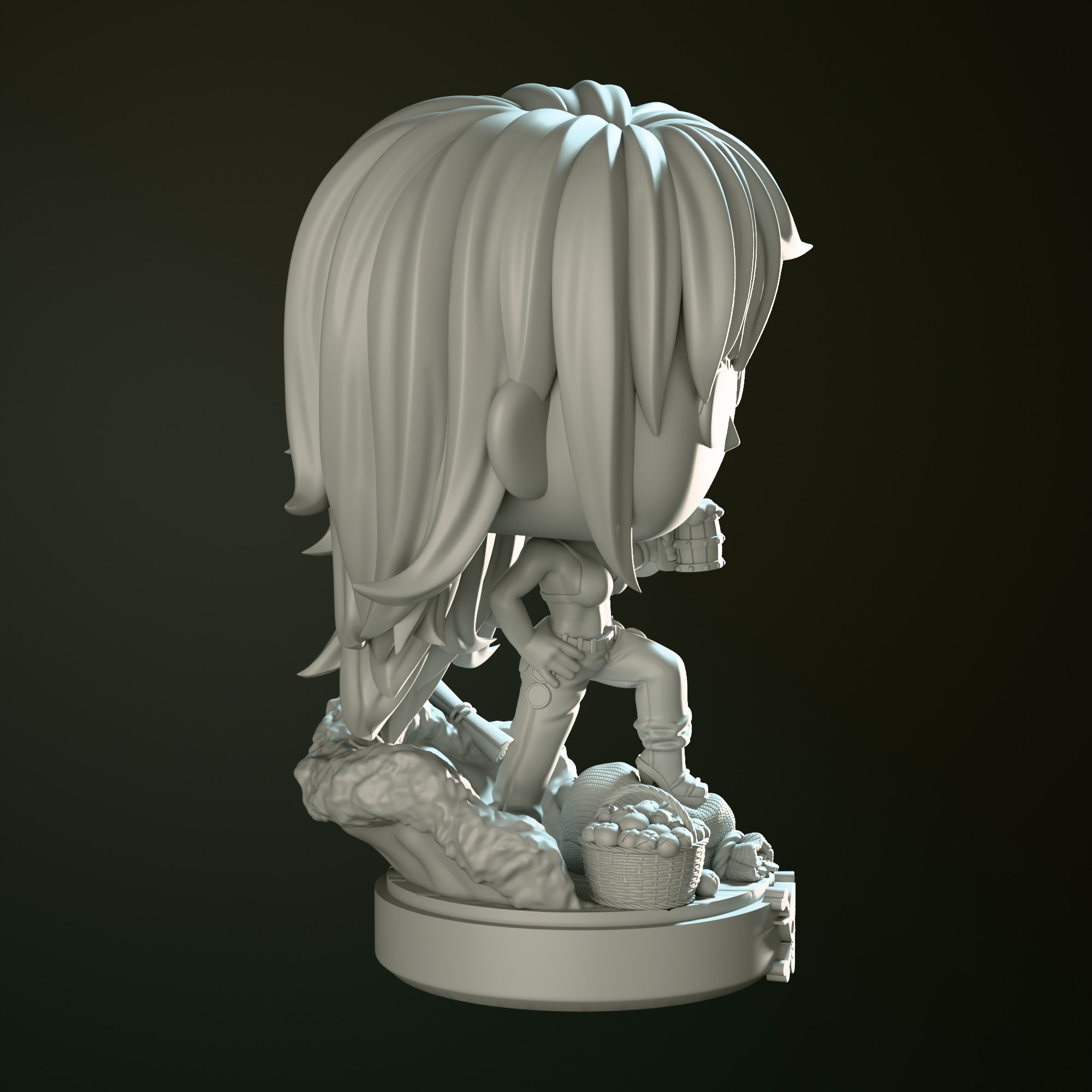 Nami - Funko Figure From One Piece Anime 3D print model_7