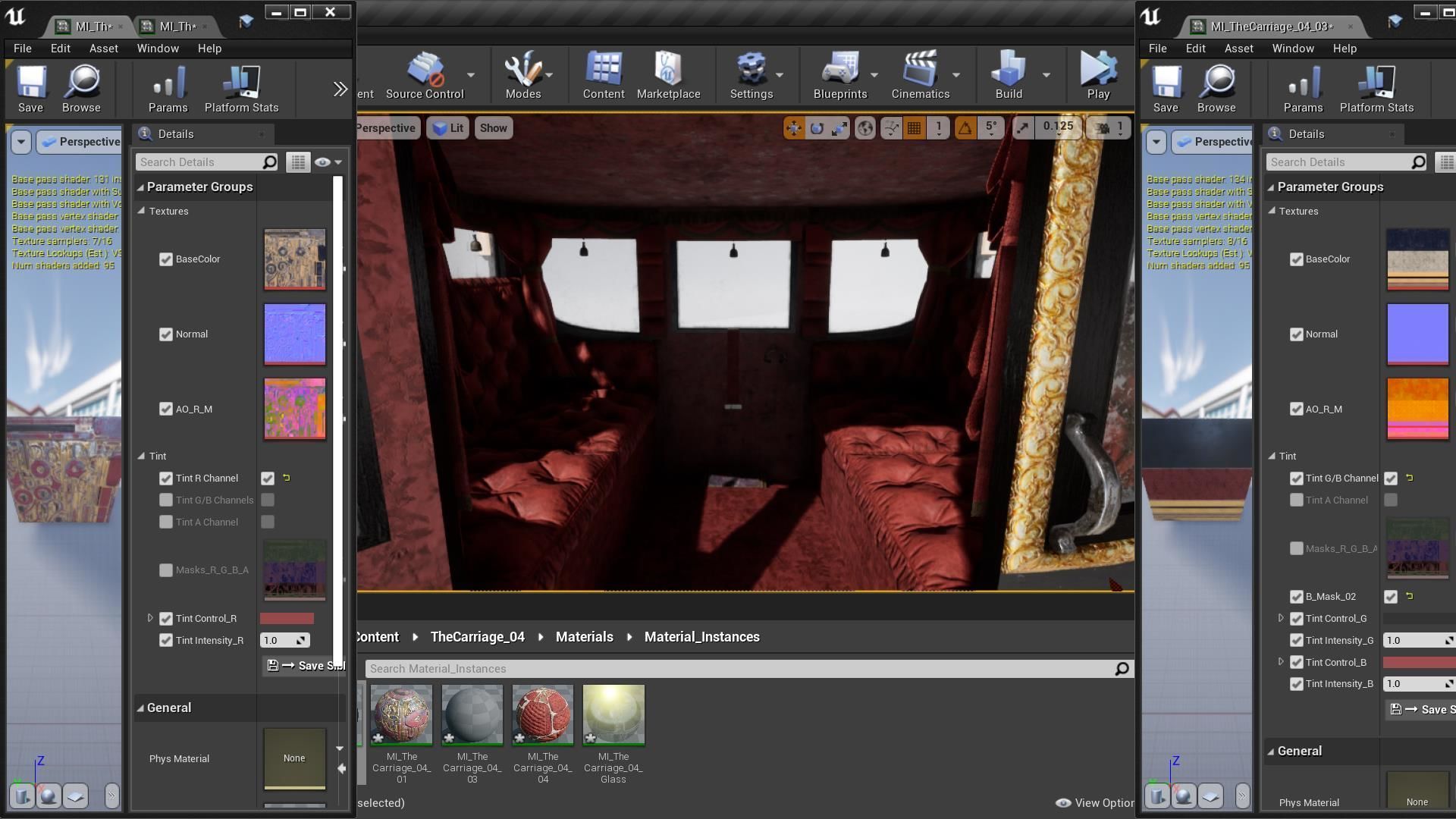 The Carriage 04 Low-poly 3D model_6