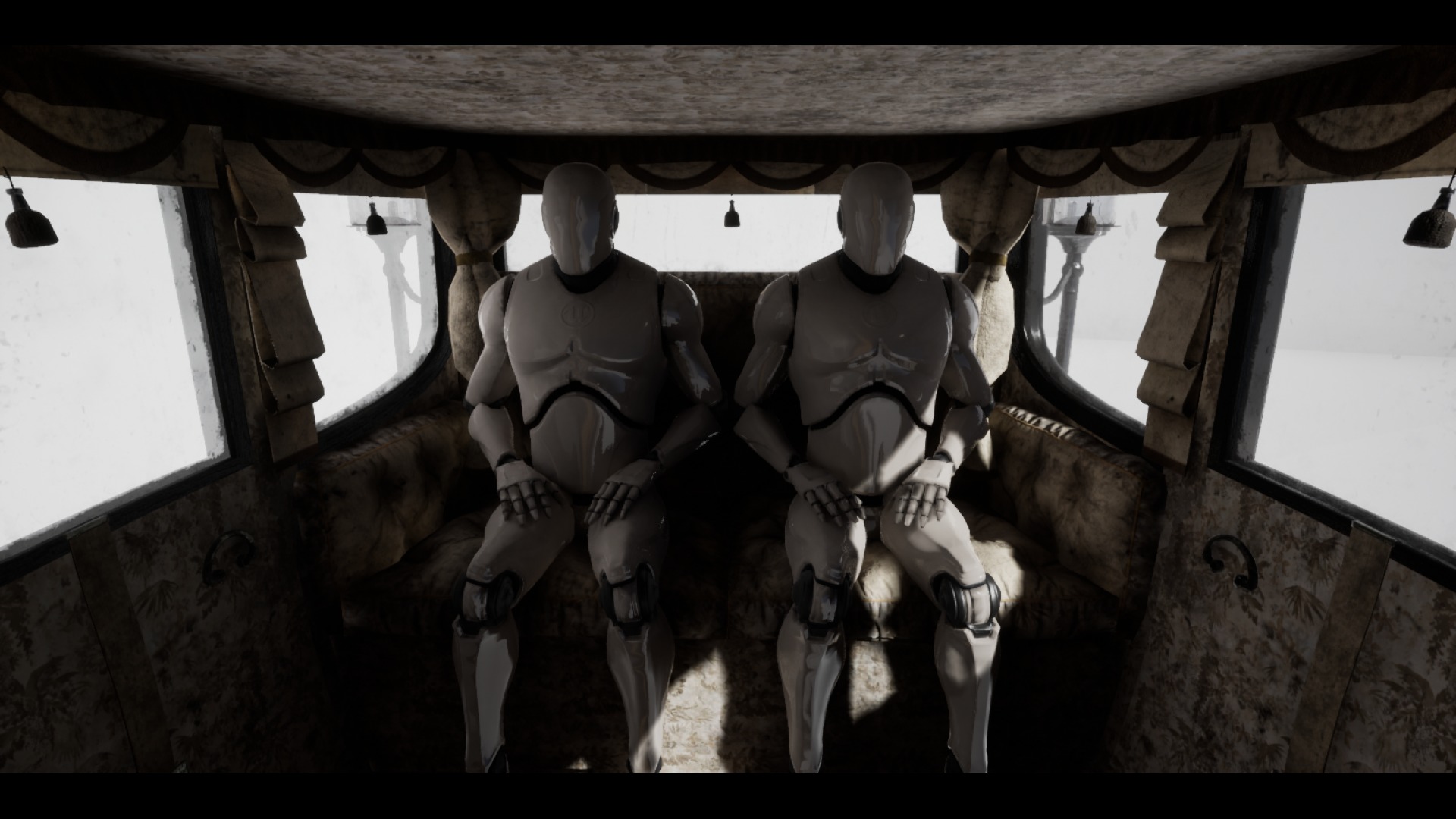 The Carriage 04 Low-poly 3D model_7