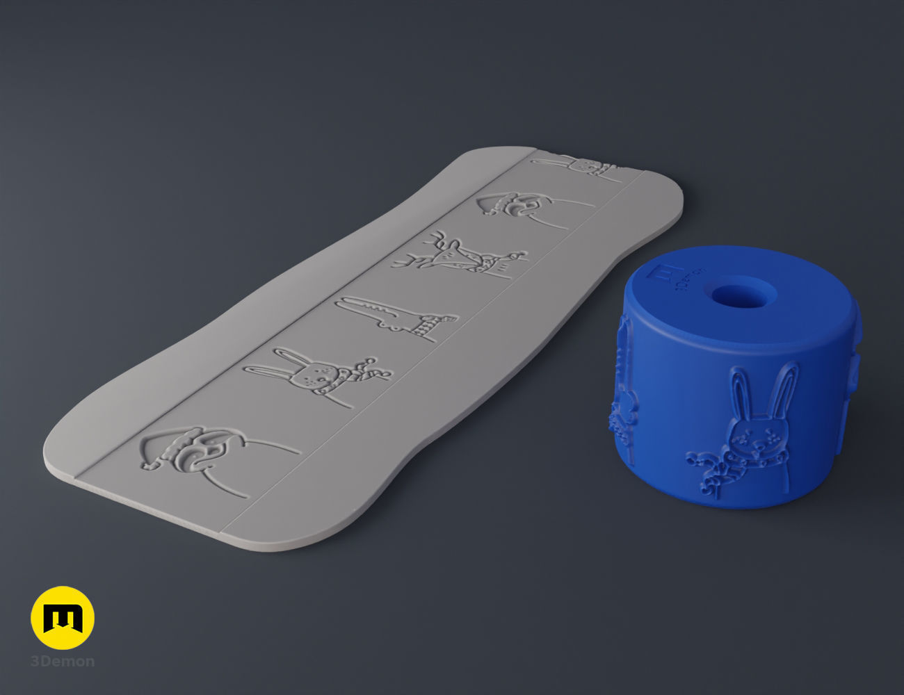 Texture Rollers - Winter 3D print model_34