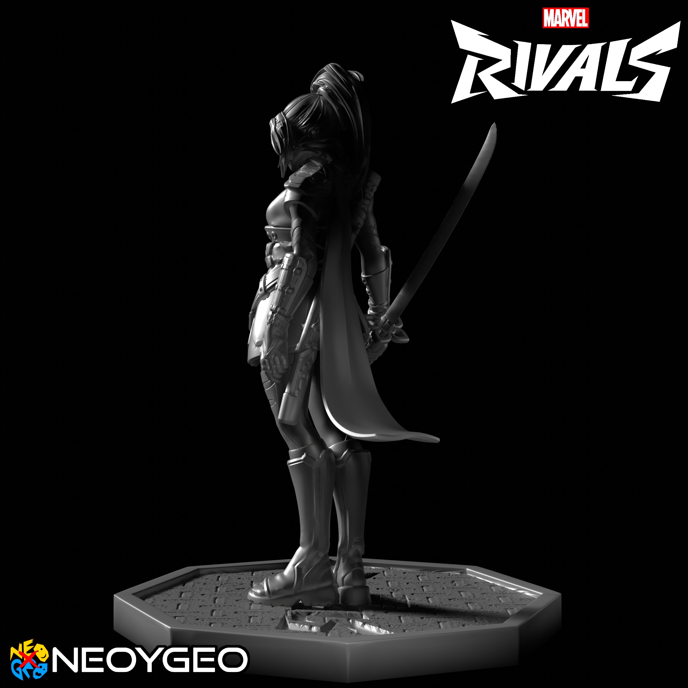 PSYLOCKE - MARVEL RIVALS 3D print model_3