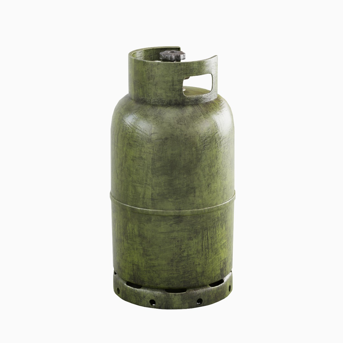 Dirty Gas Cylinder 03 3D model_2