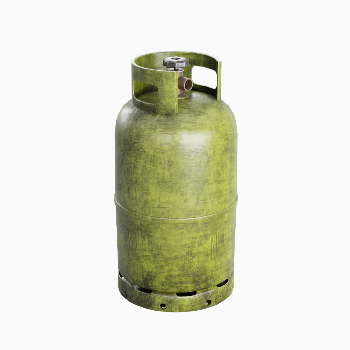 Dirty Gas Cylinder 03 3D model_3