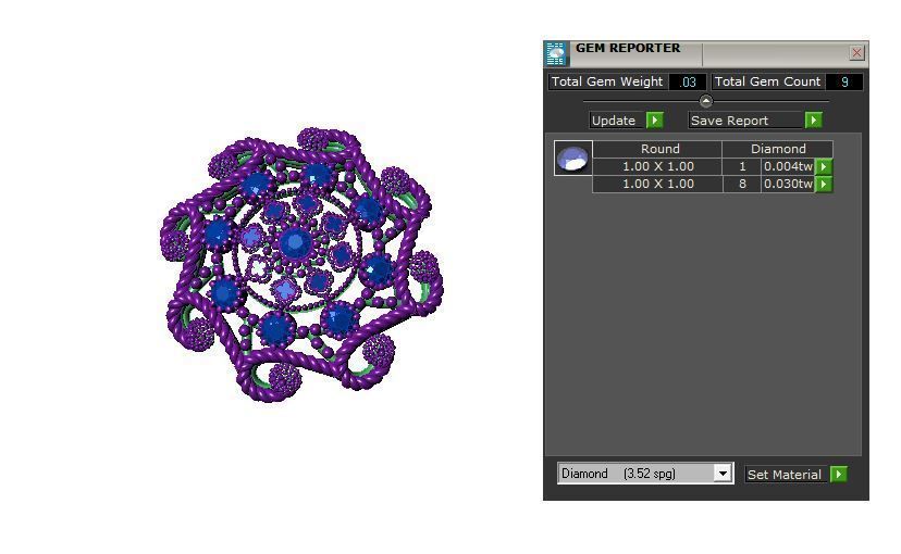 Nose Pin 3D print model_3