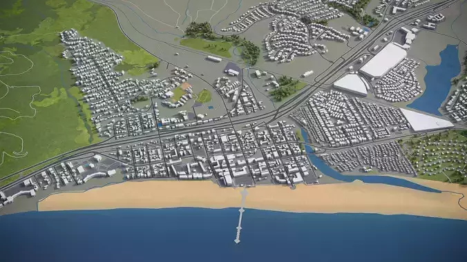 Arroyo Grande - City 3D Model