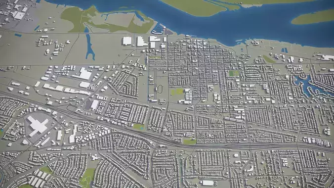 Antioch - City 3D Model