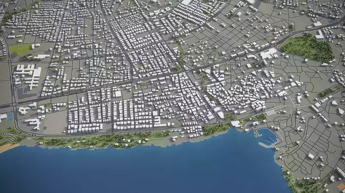 Antalya - City 3D Model