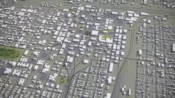 Amarillo - City 3D Model