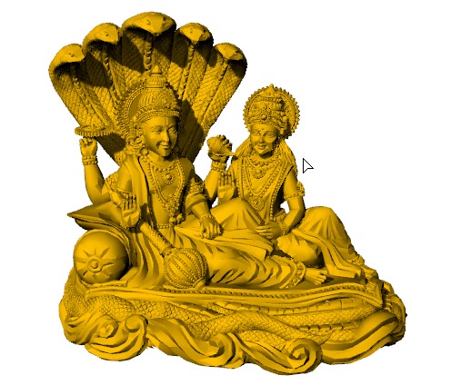 LAXMI NARAYAN 3D print model_1