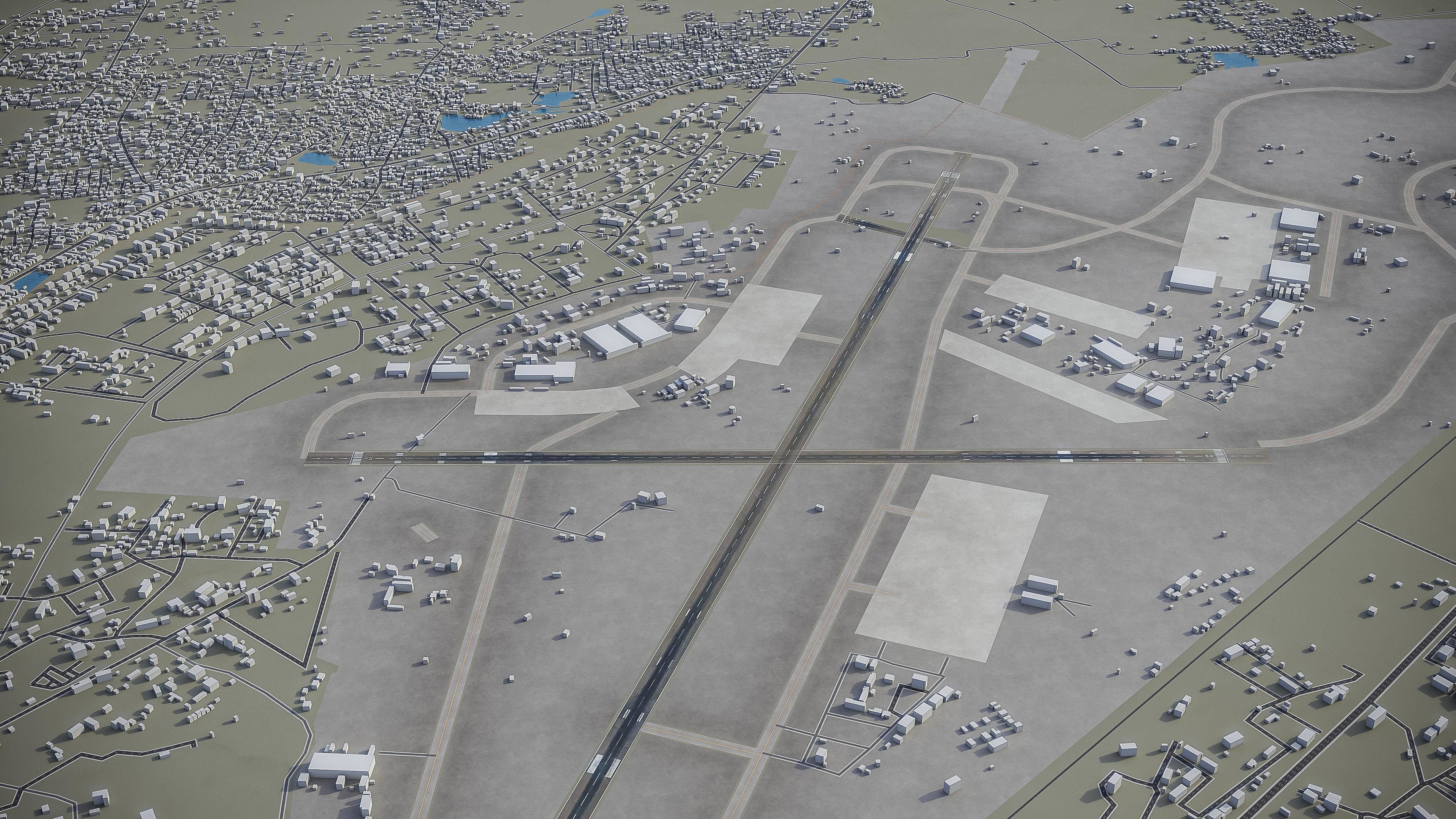 Agra - City 3D Model Low-poly 3D model_19