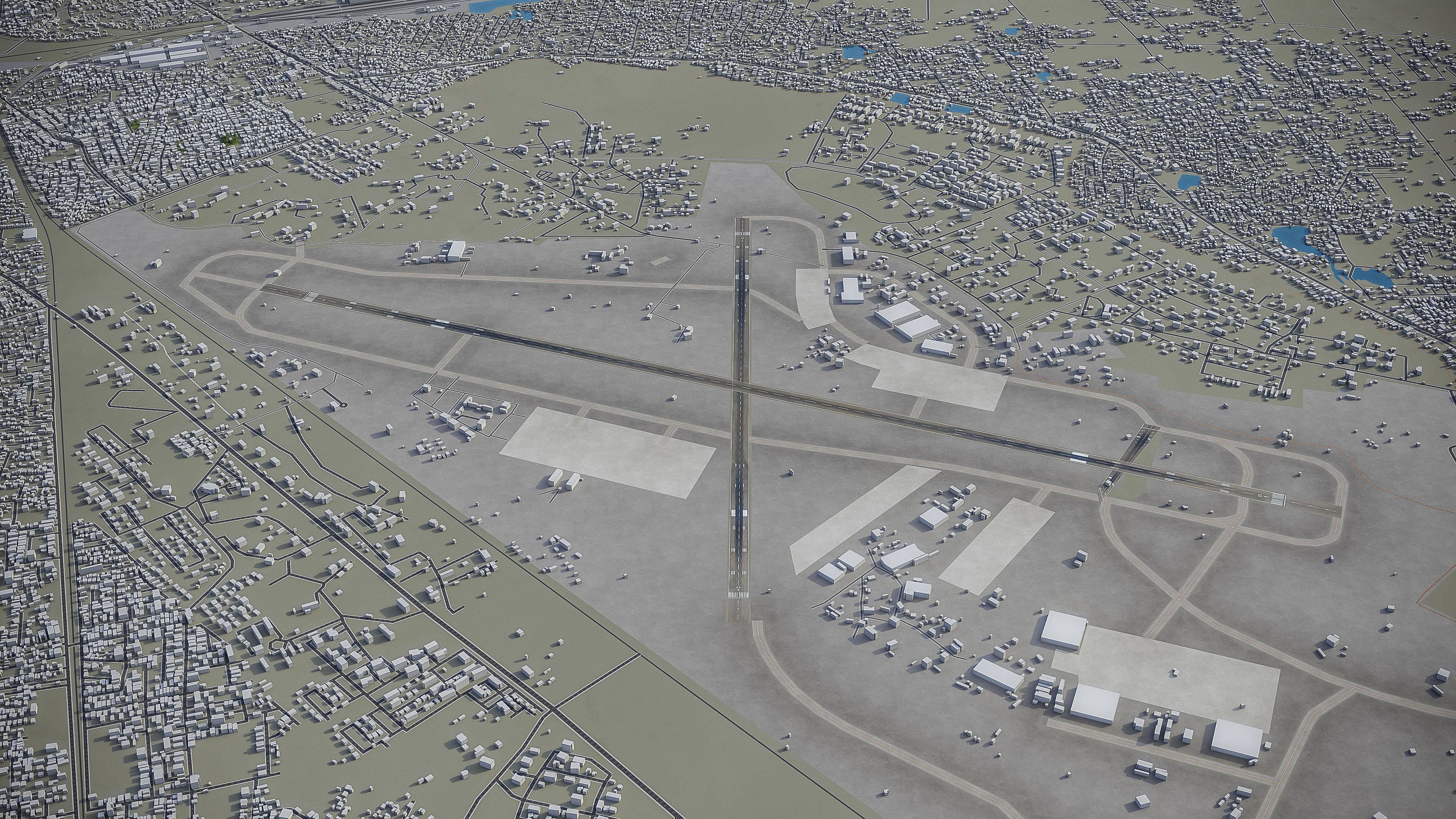 Agra - City 3D Model Low-poly 3D model_17