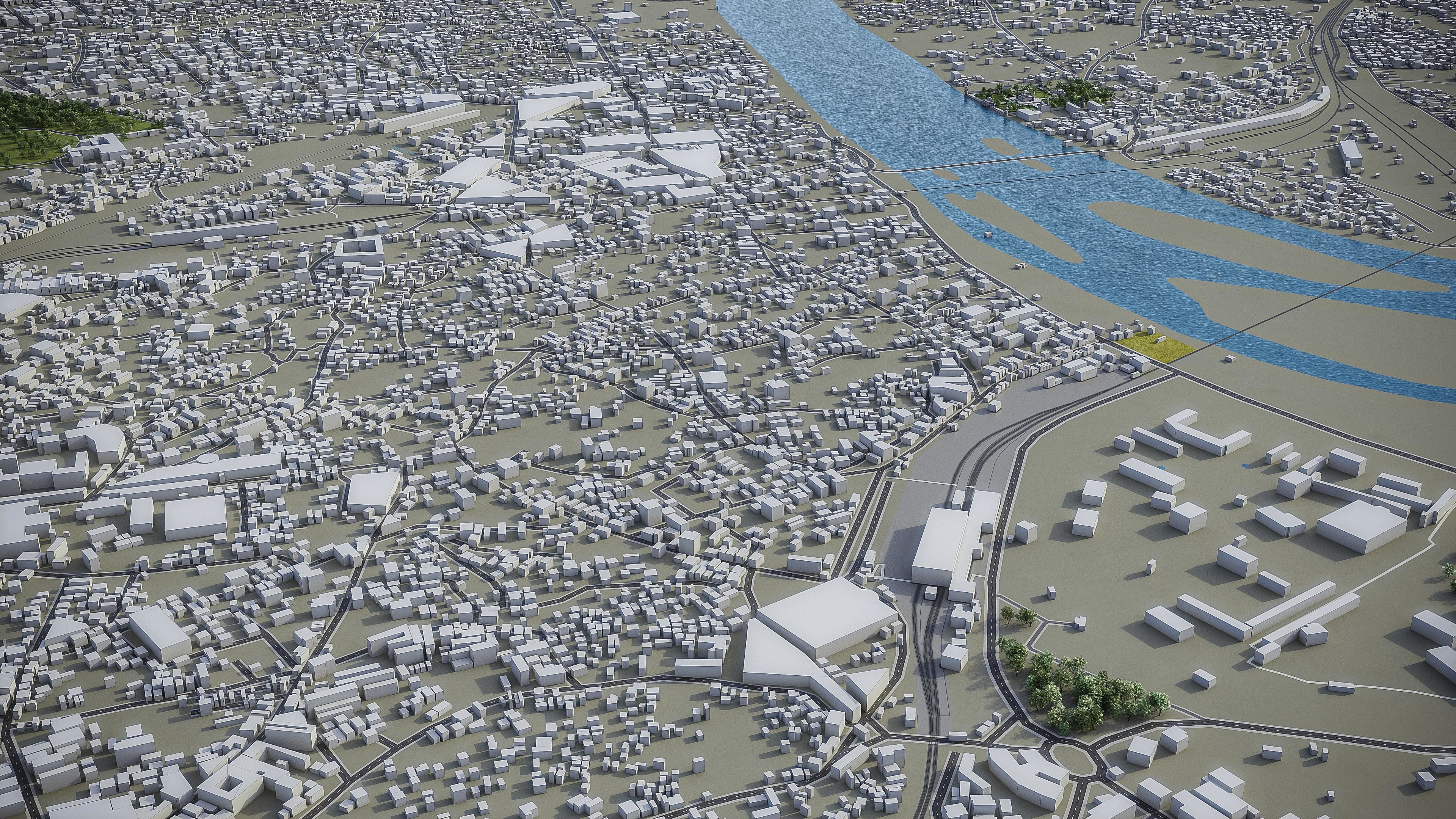 Agra - City 3D Model Low-poly 3D model_22