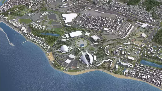 Adler - City 3D Model