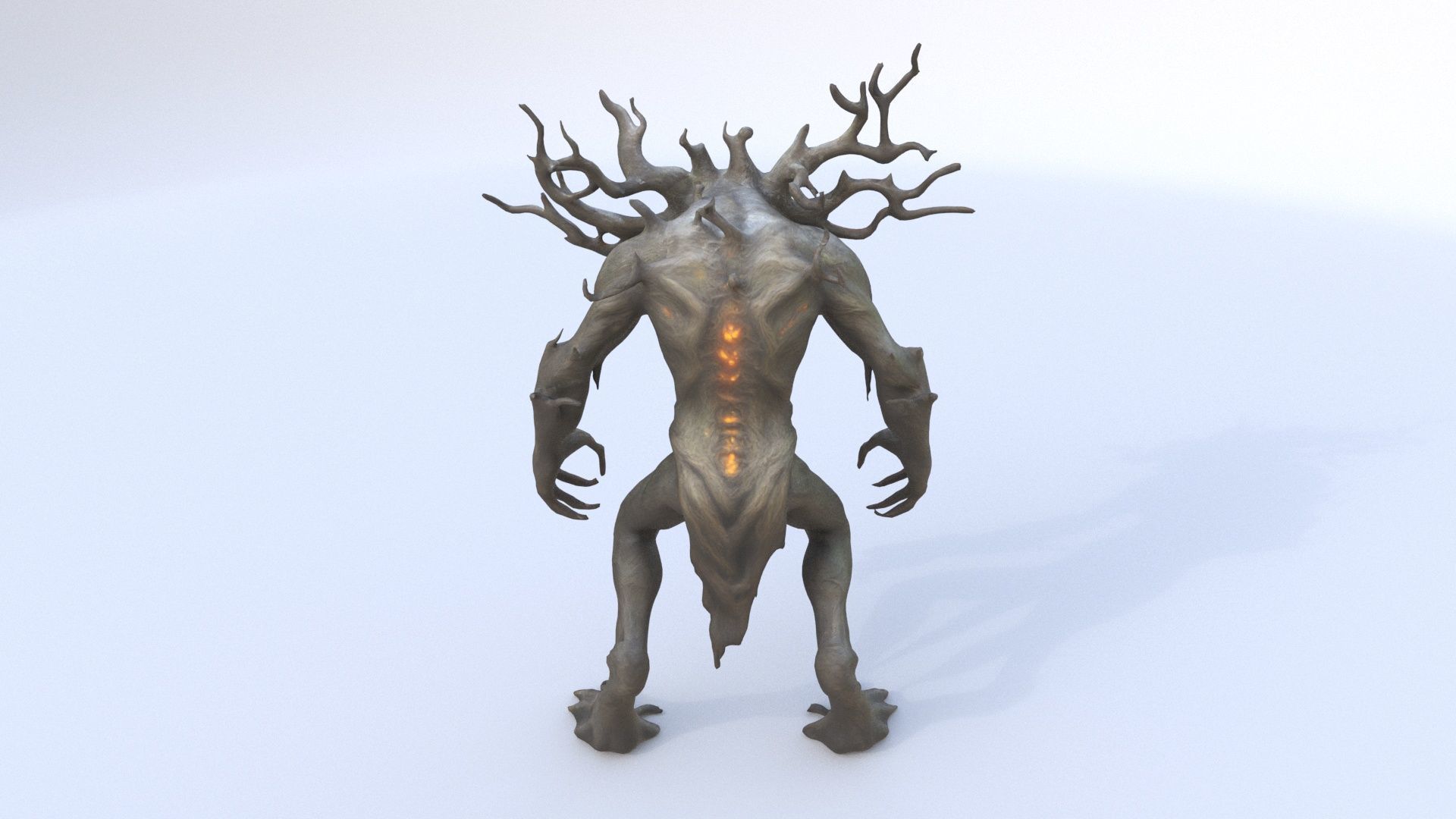 Monster004 3D model_4