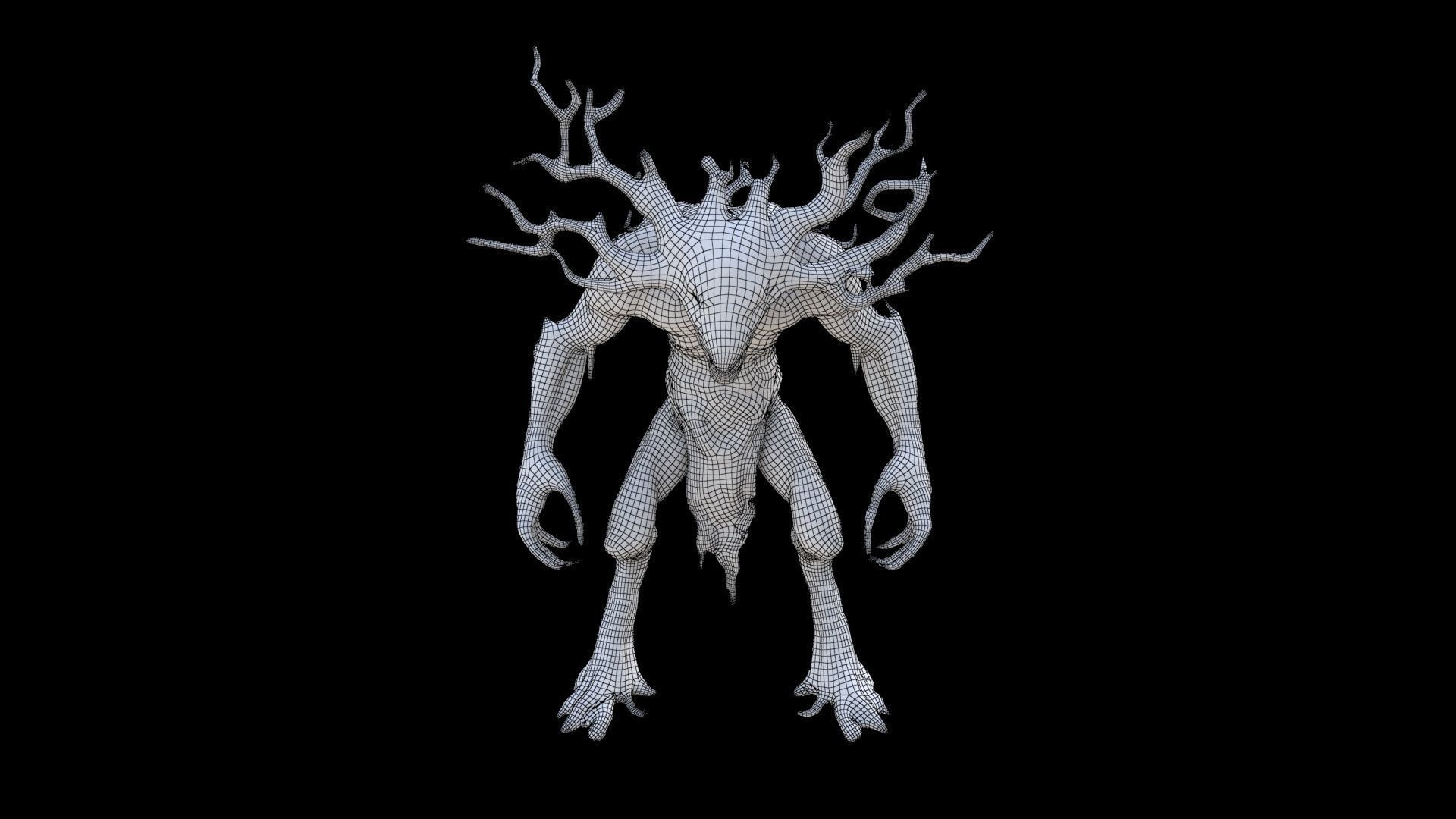 Monster004 3D model_6