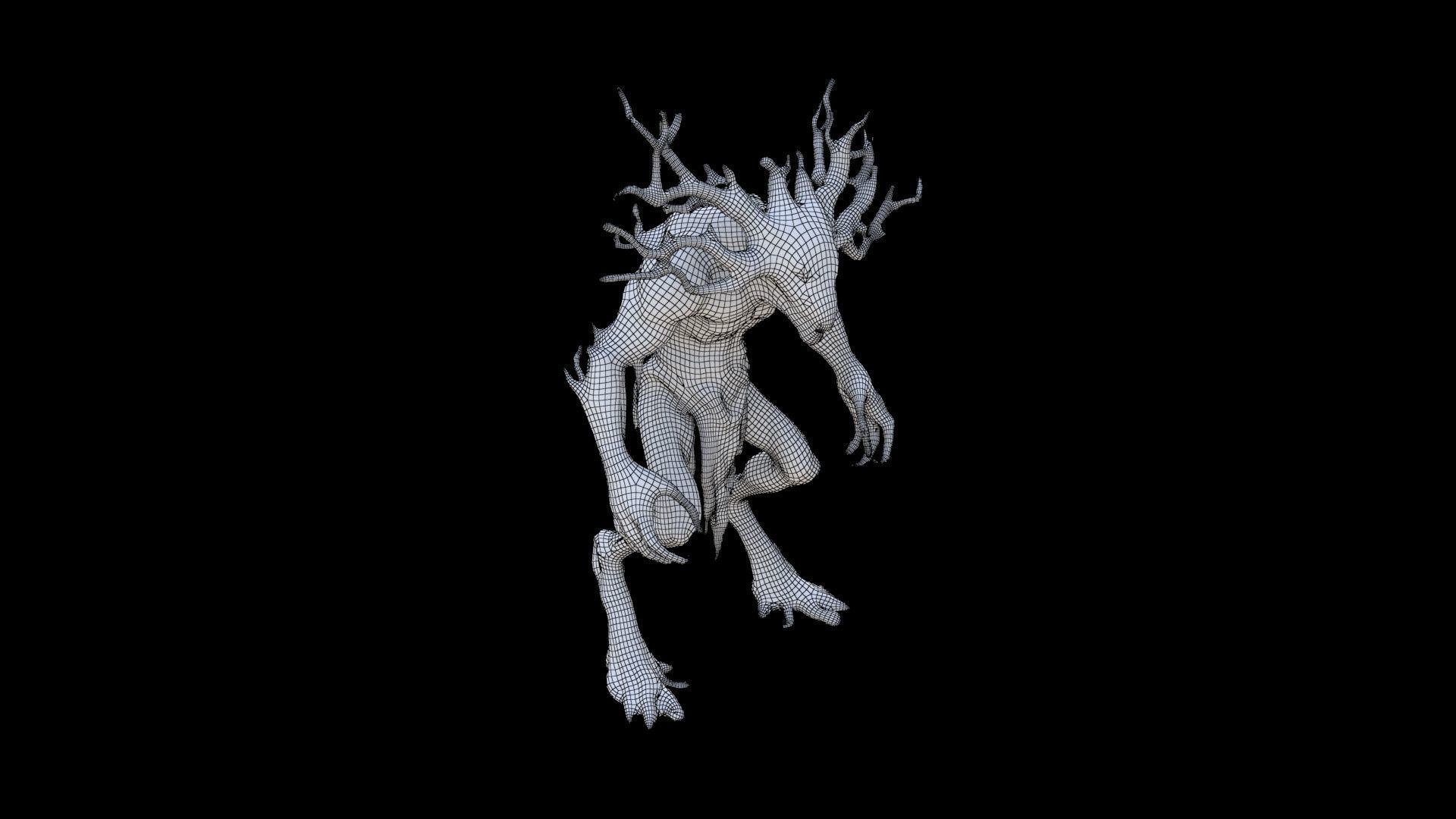Monster004 3D model_5