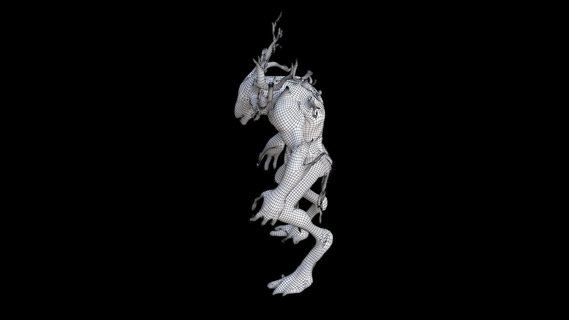 Monster004 3D model_7