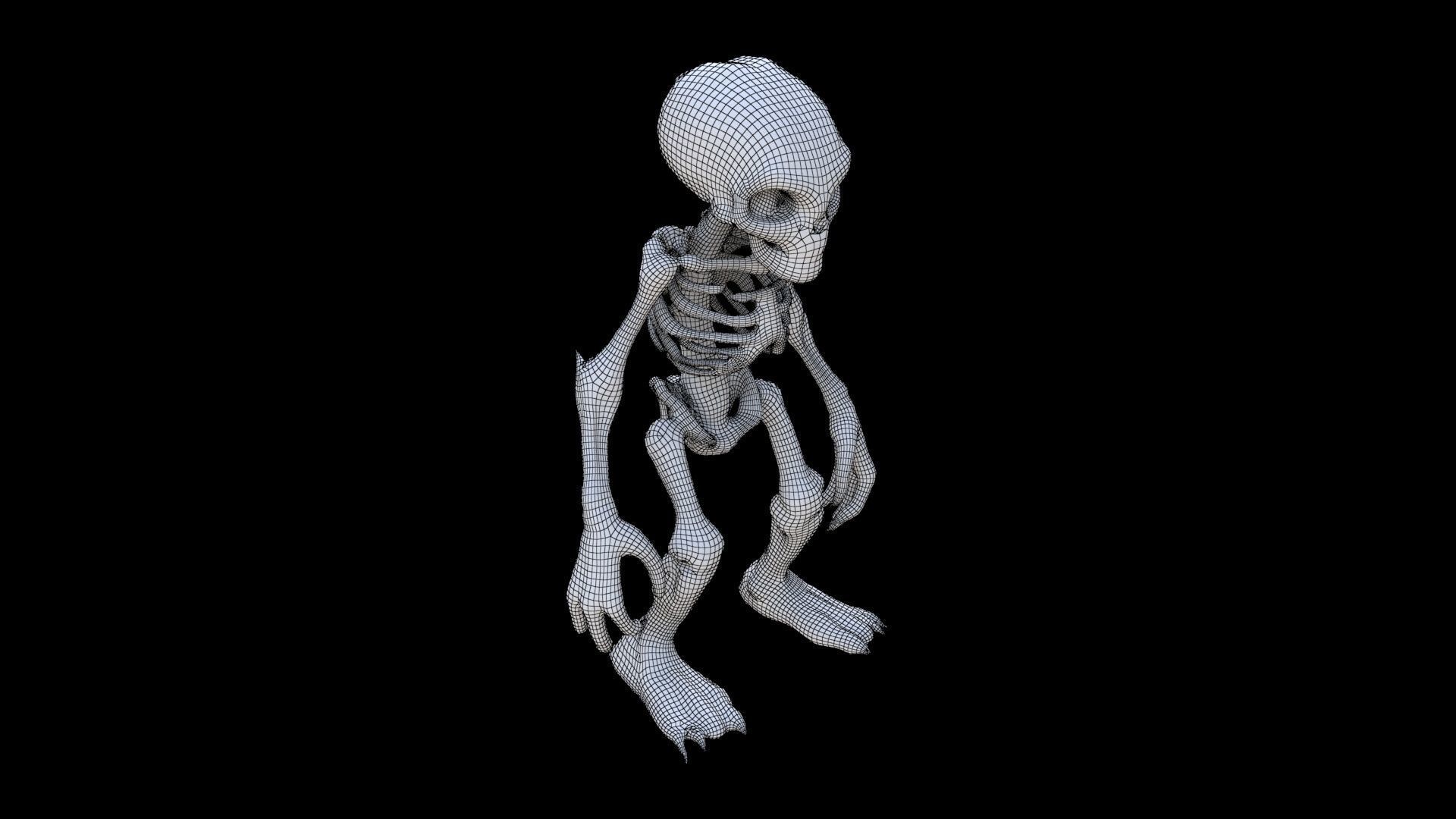 Monster005 3D model_5