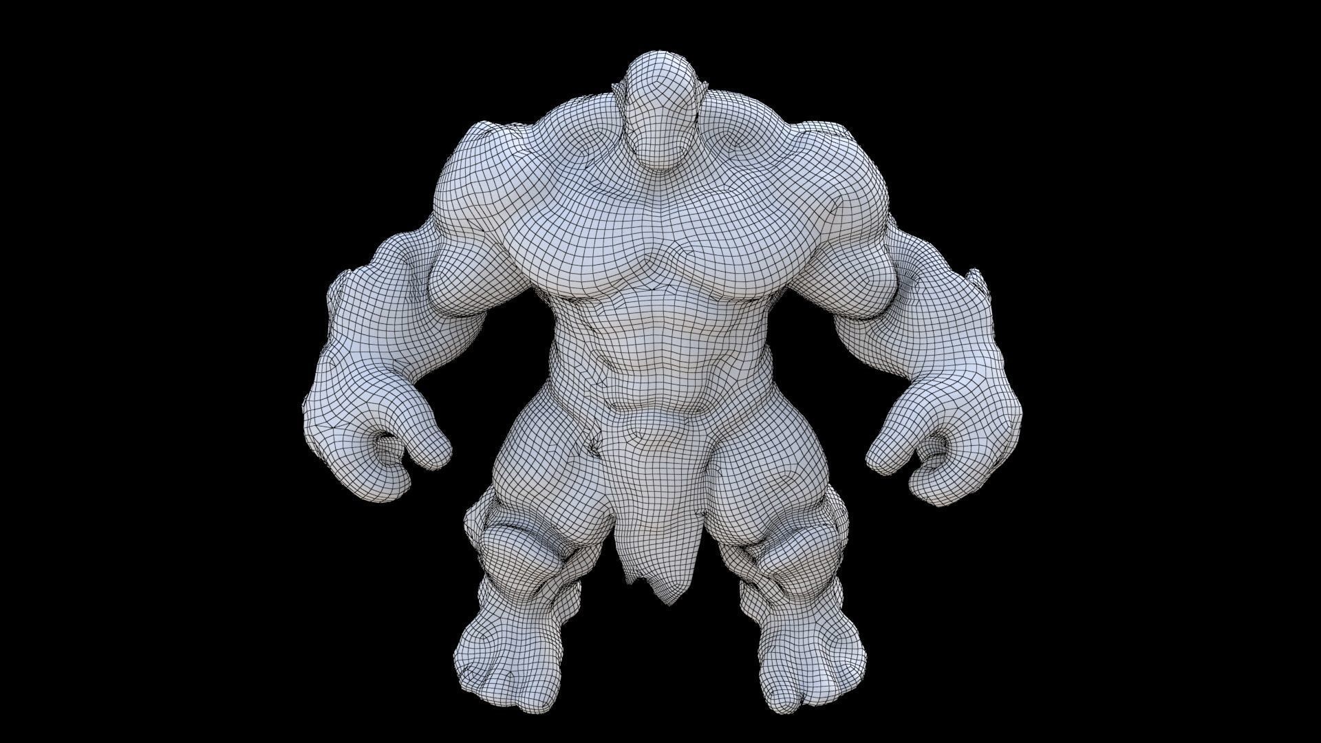 Monster008 3D model_6