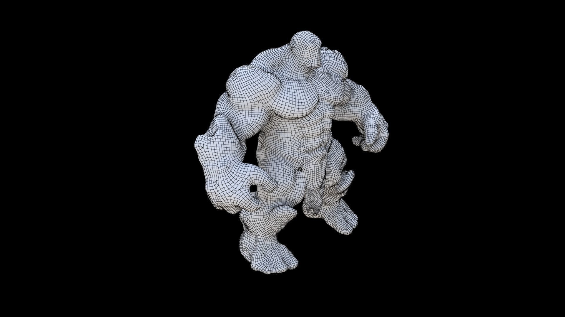 Monster008 3D model_5