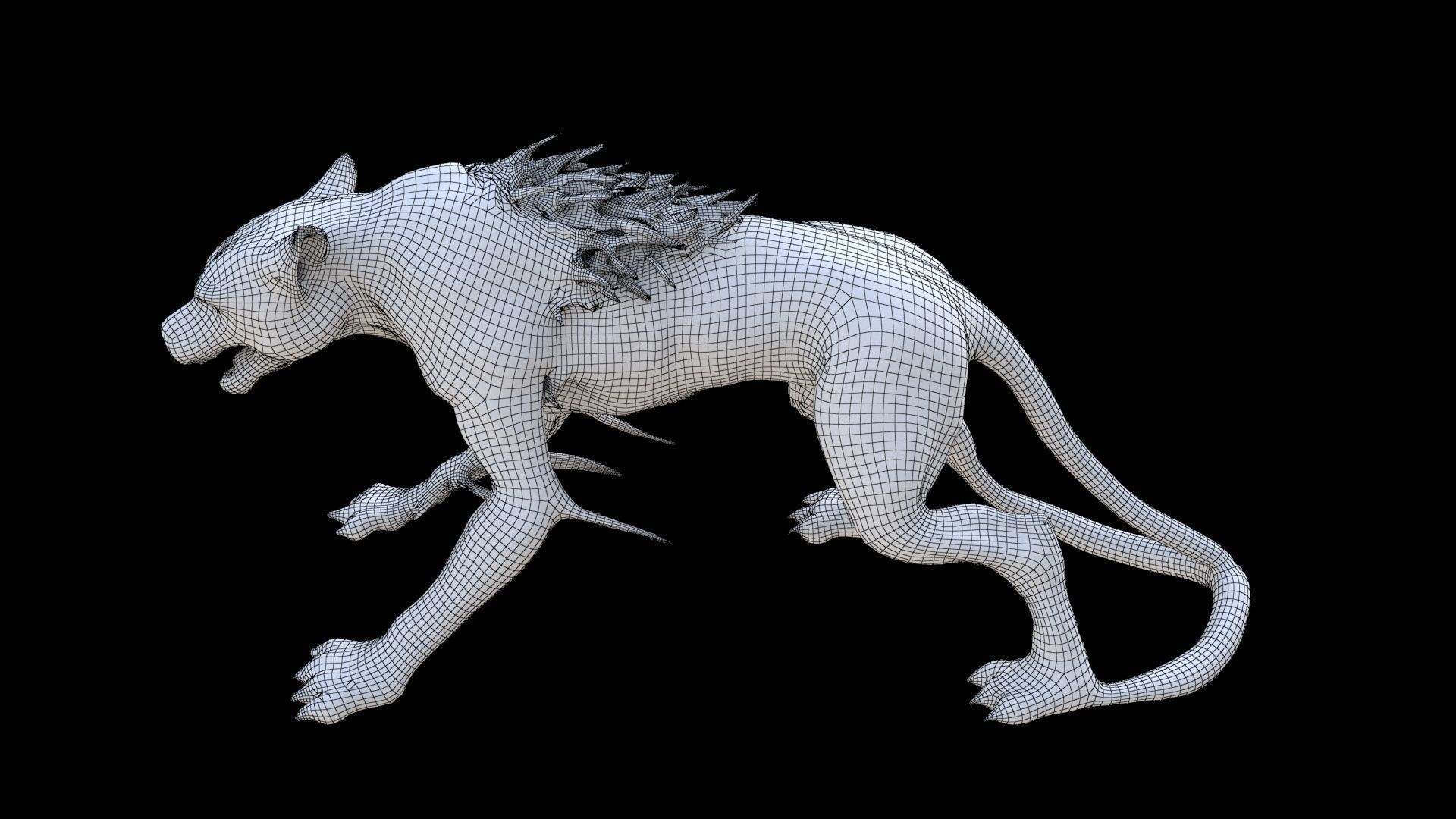 Monster010 3D model_6
