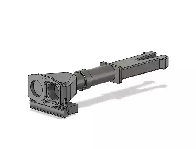  OO HO Model Railway NEM Magnetic Automatic Uncoupler V2 3D print model