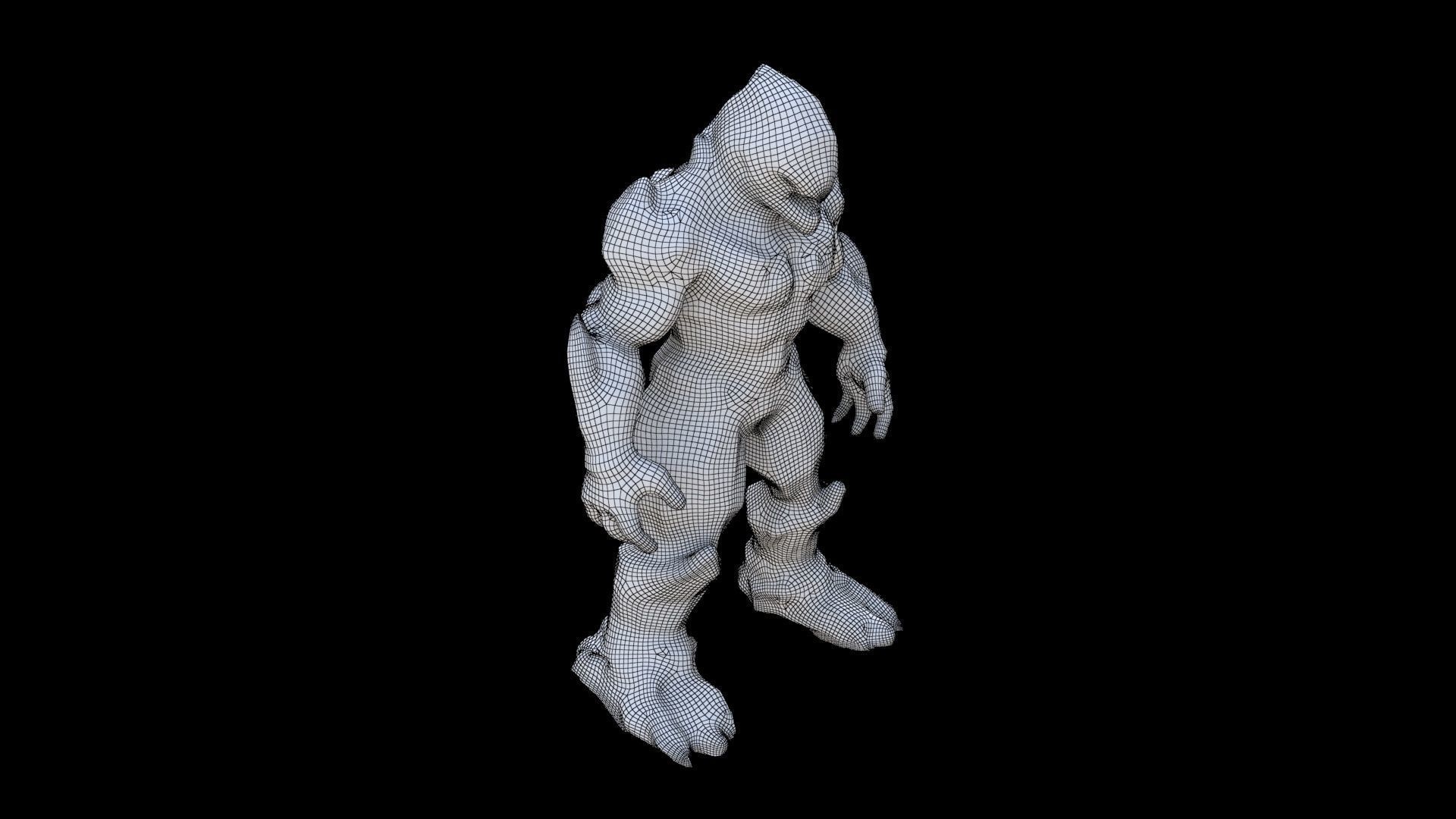 Monster011 3D model_5
