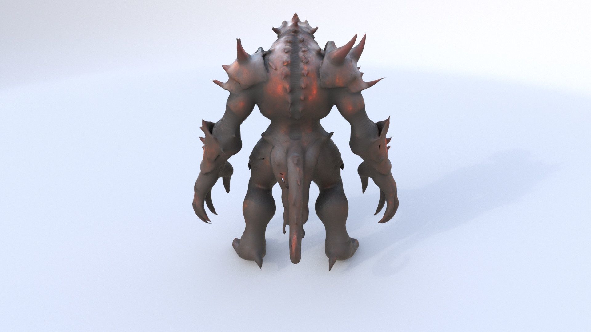 Monster014 3D model_4
