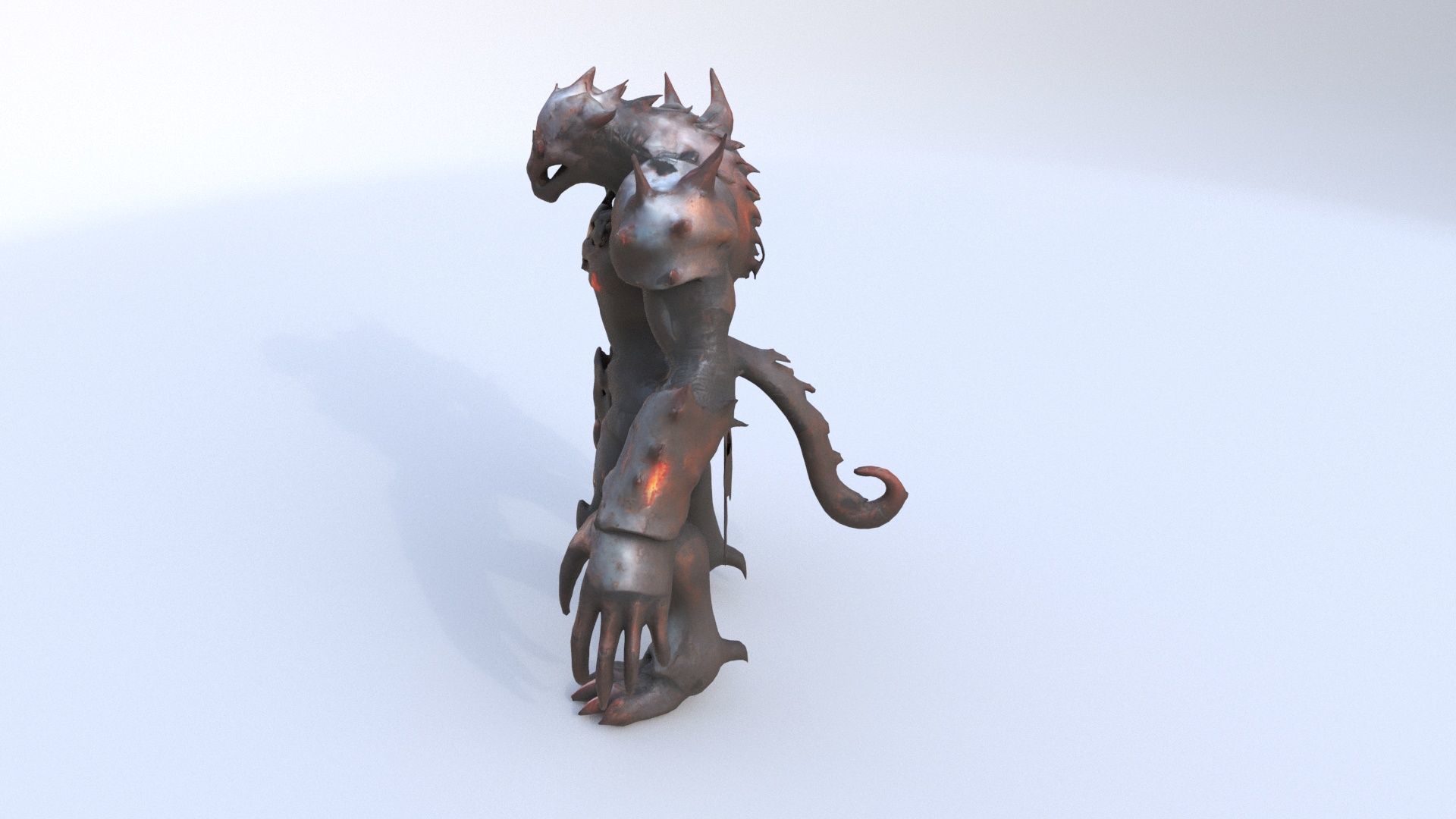 Monster014 3D model_2