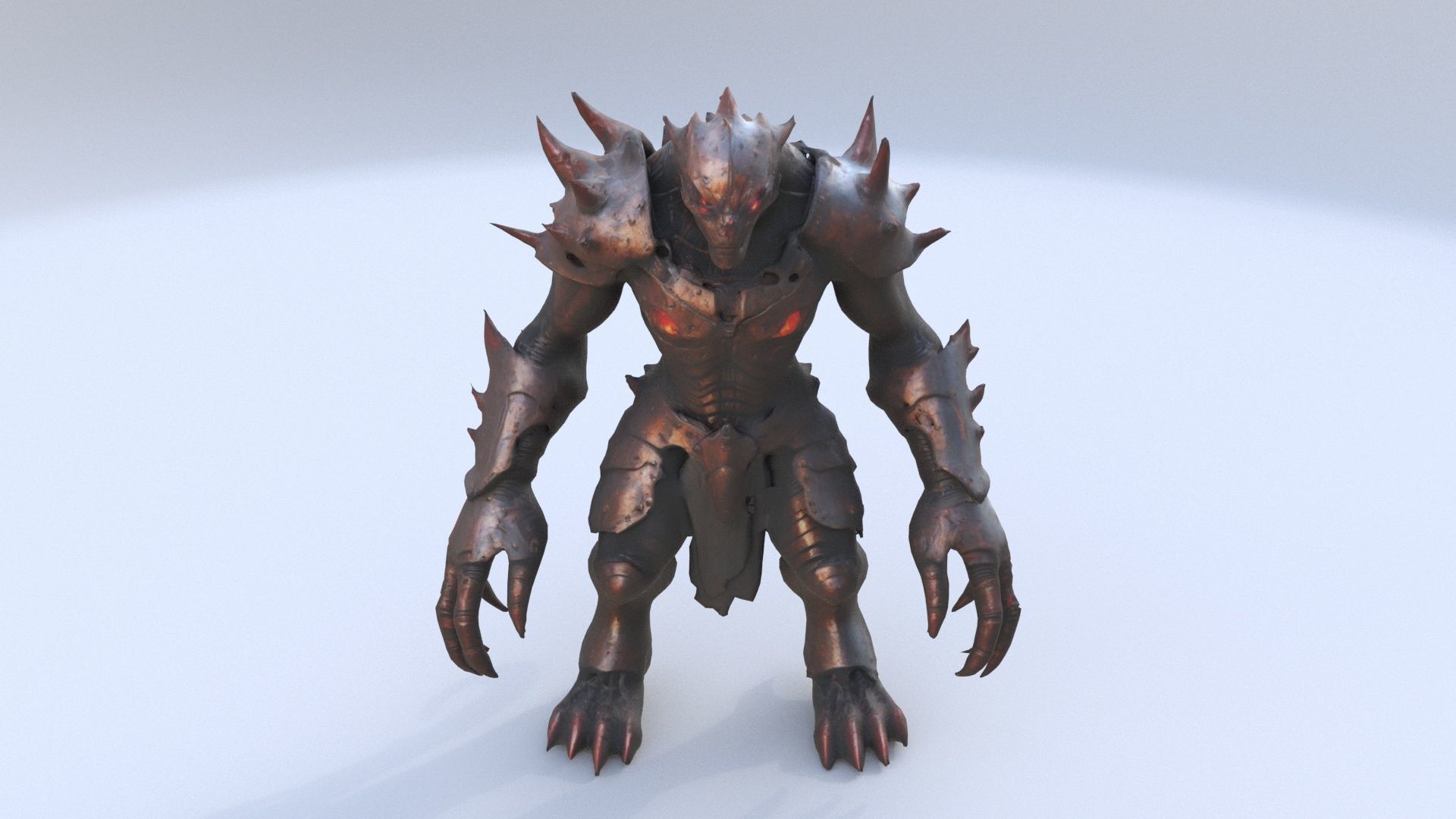 Monster014 3D model_1