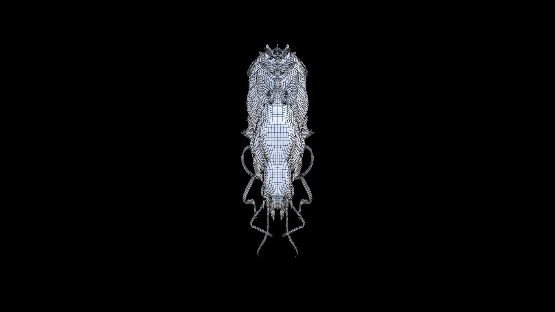 Monster018 3D model_6