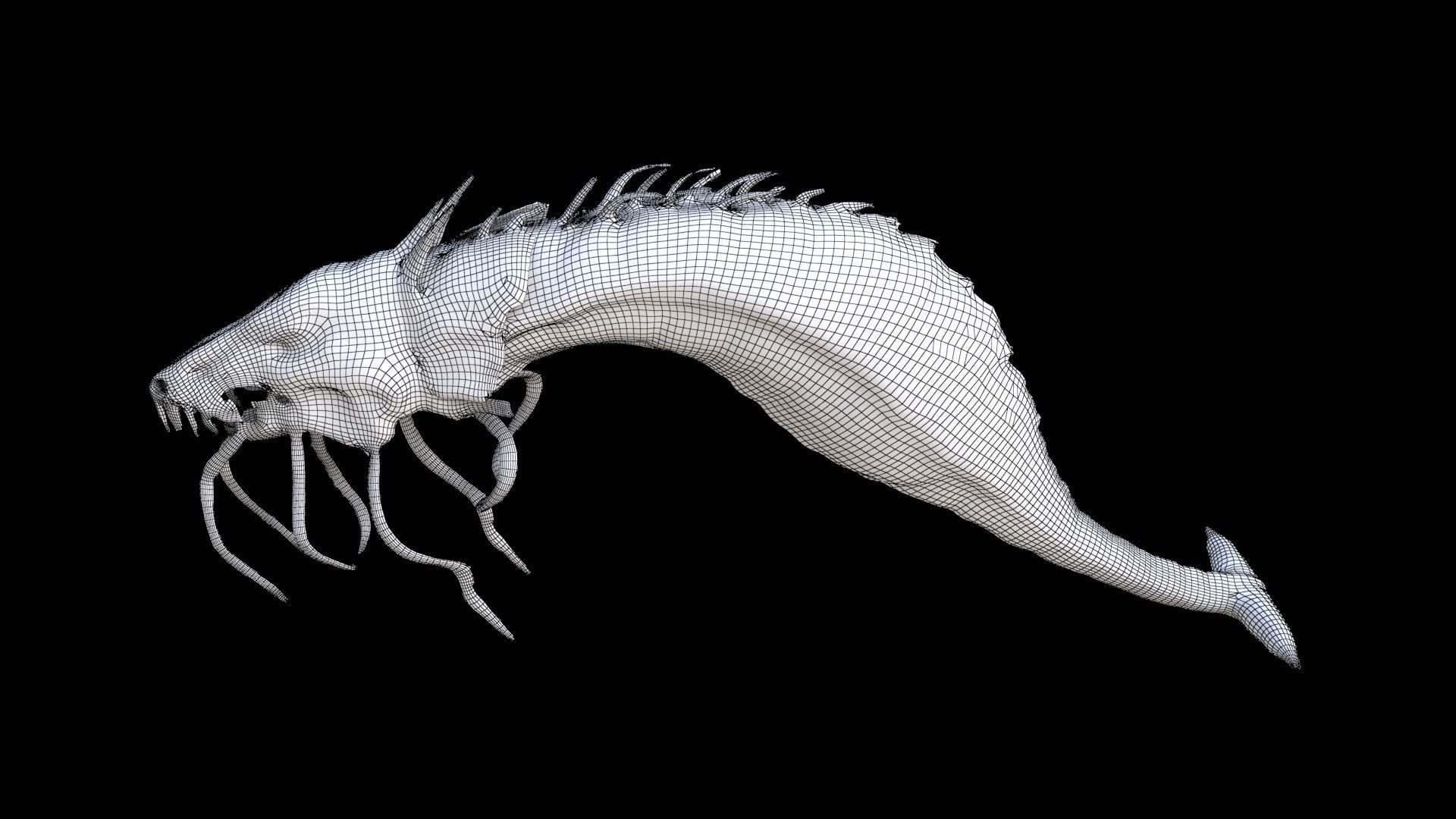 Monster018 3D model_7