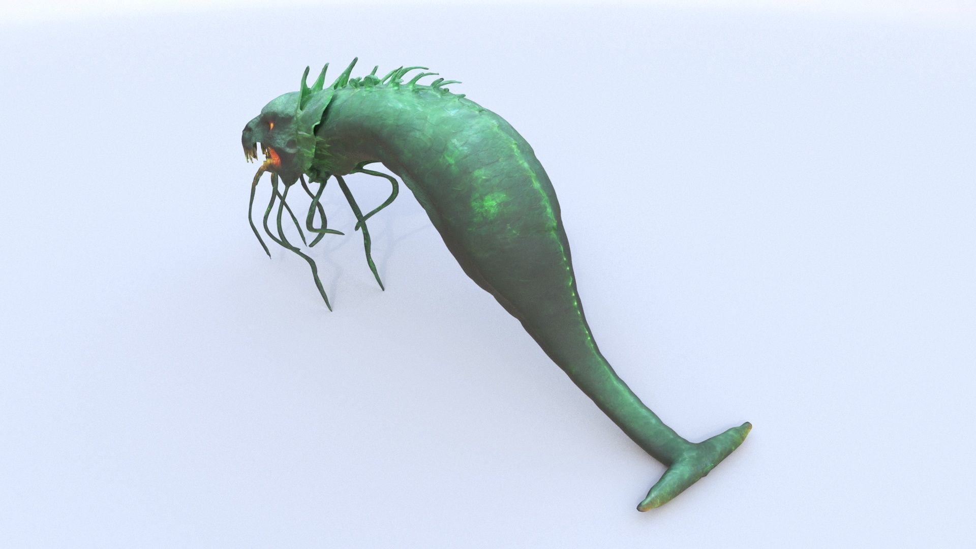 Monster018 3D model_3