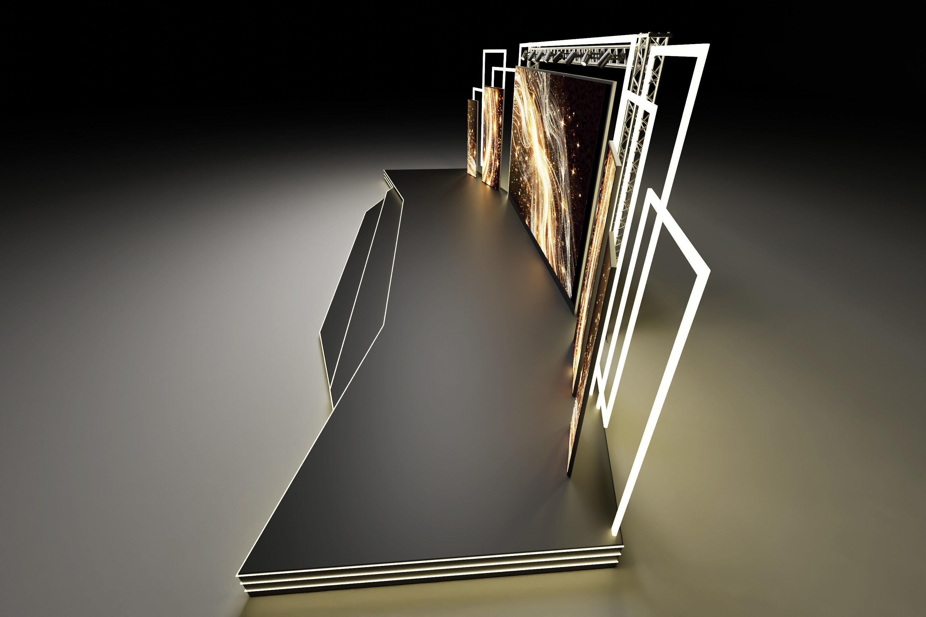 Event stage design 02 3D model_8