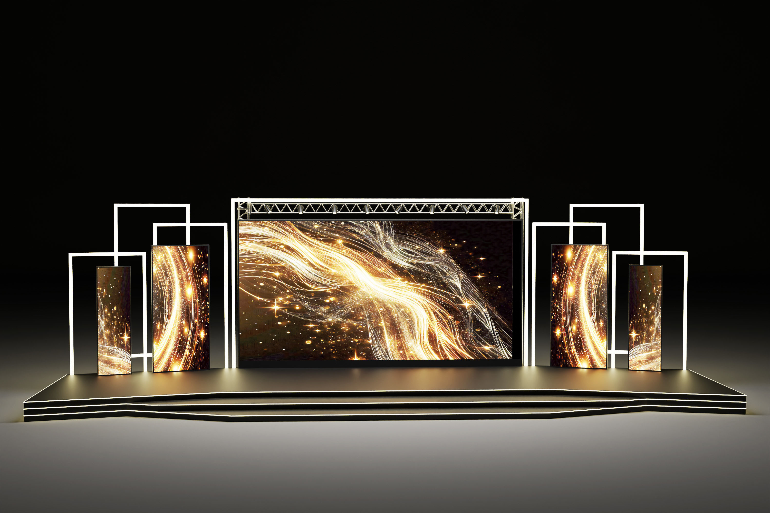 Event stage design 02 3D model_3