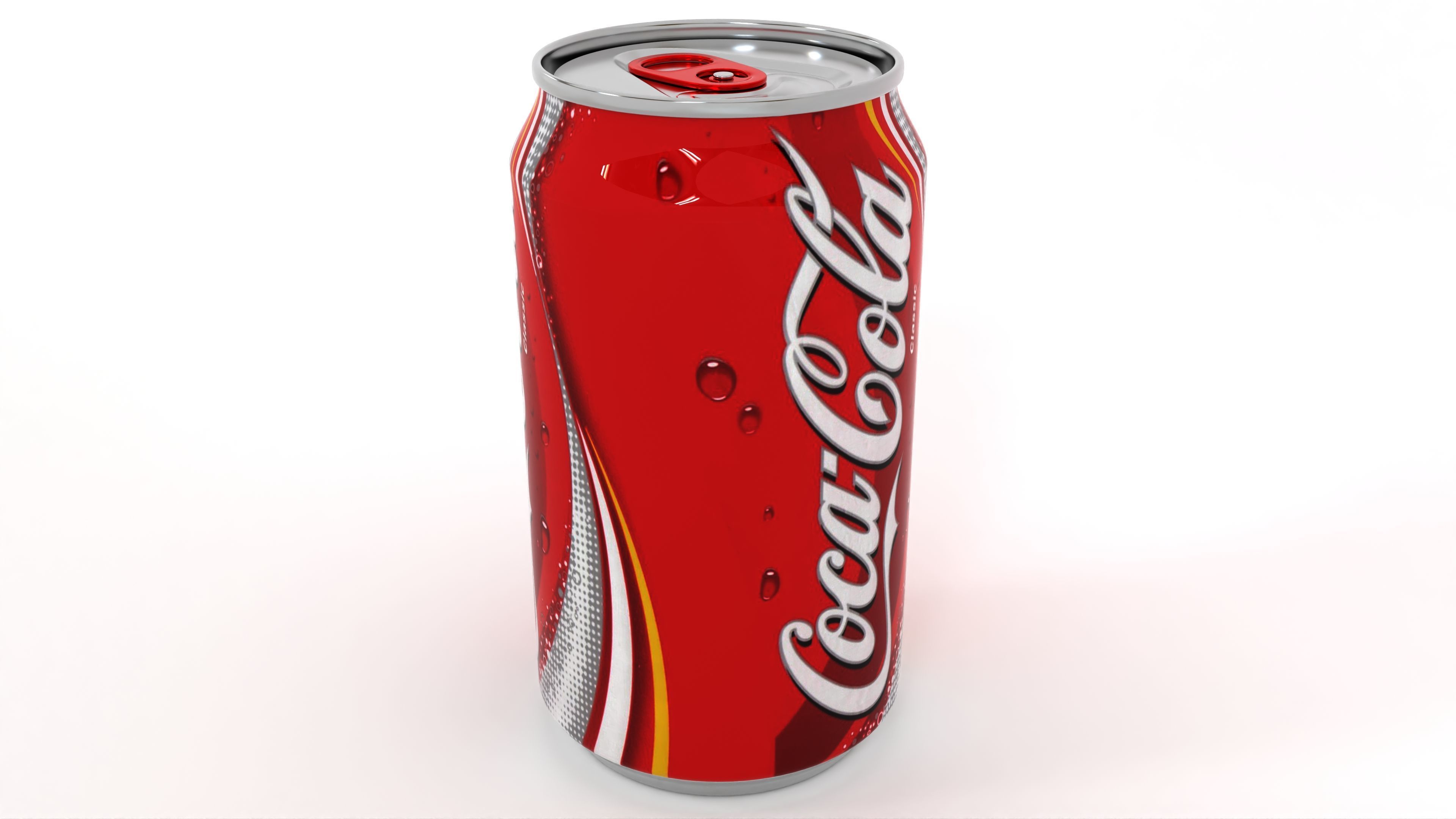 Coca-Cola Can 3D model_3
