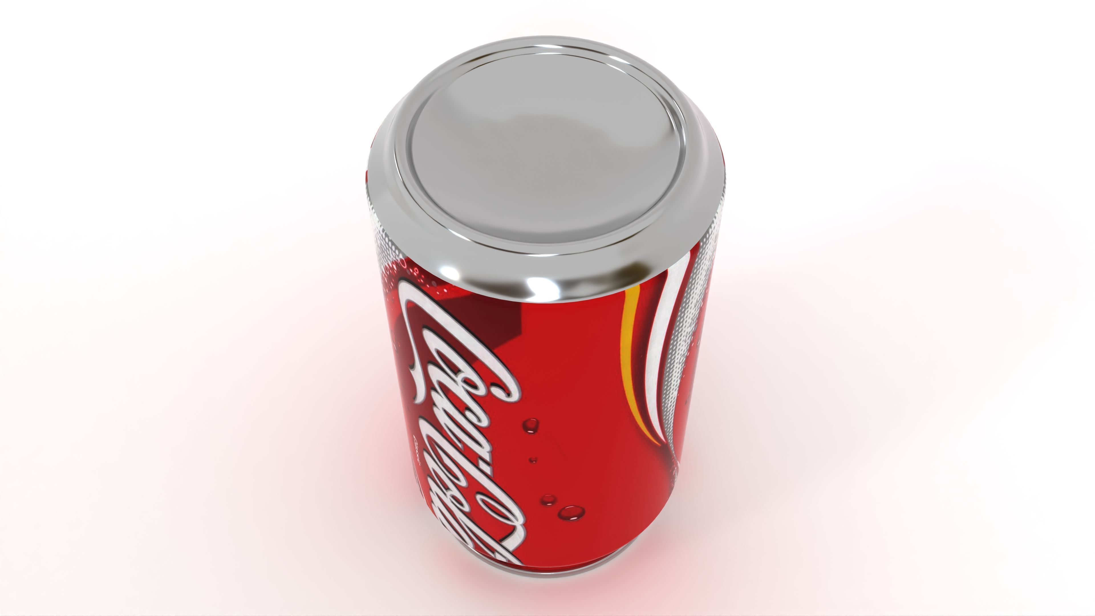 Coca-Cola Can 3D model_5