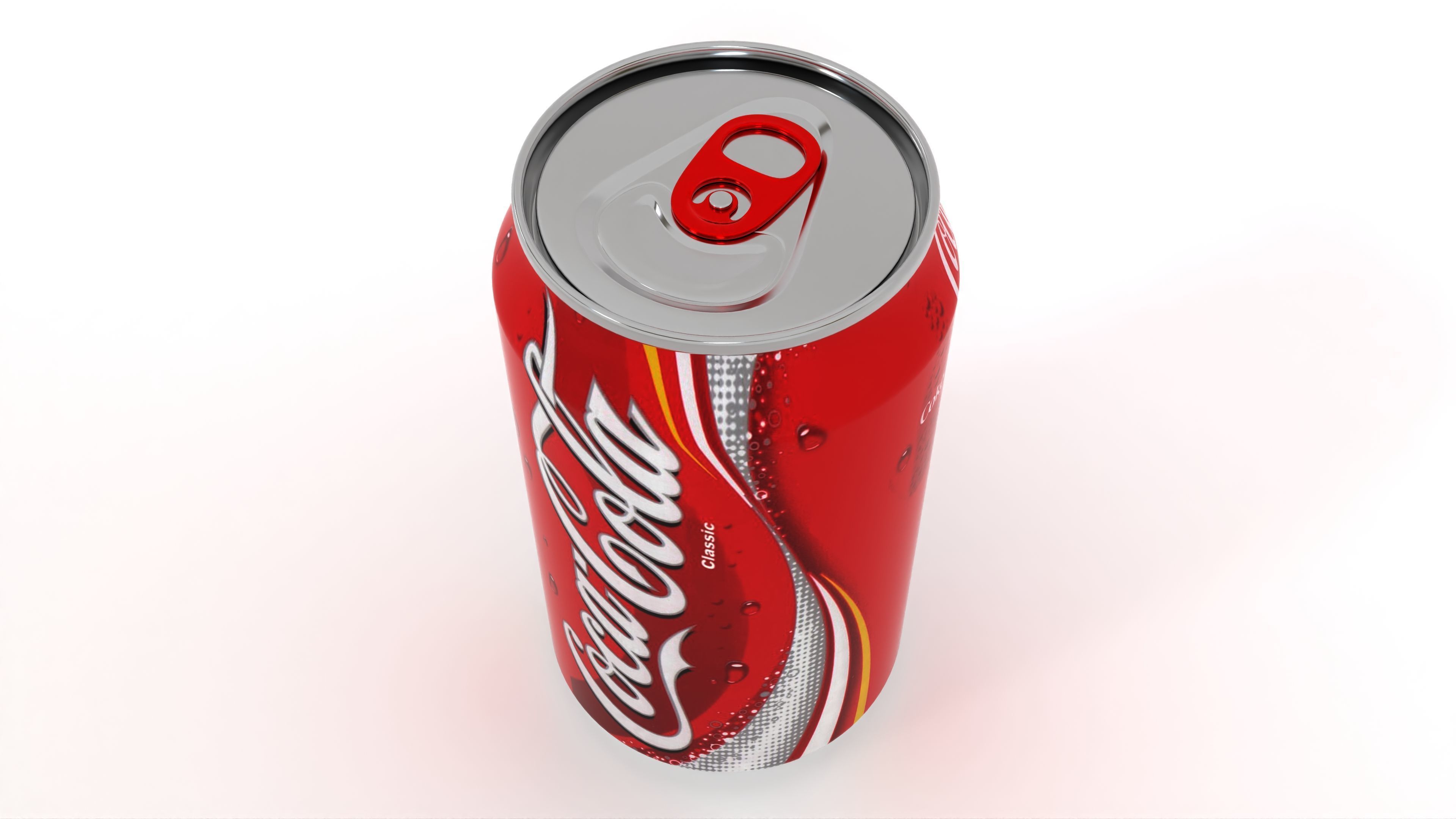 Coca-Cola Can 3D model_4
