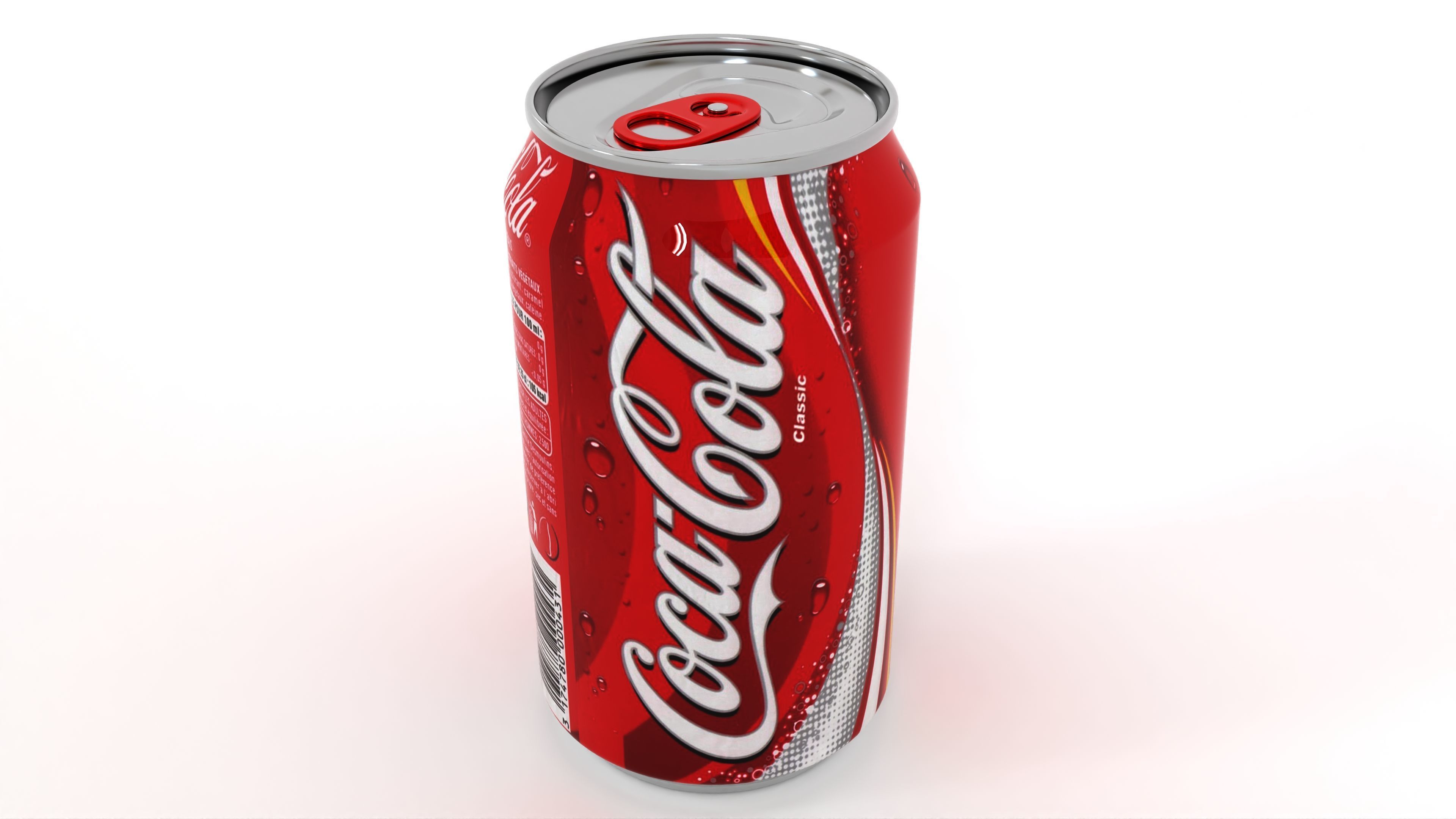 Coca-Cola Can 3D model_2