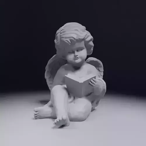 Baby anglel cherubic figurine  3D print model