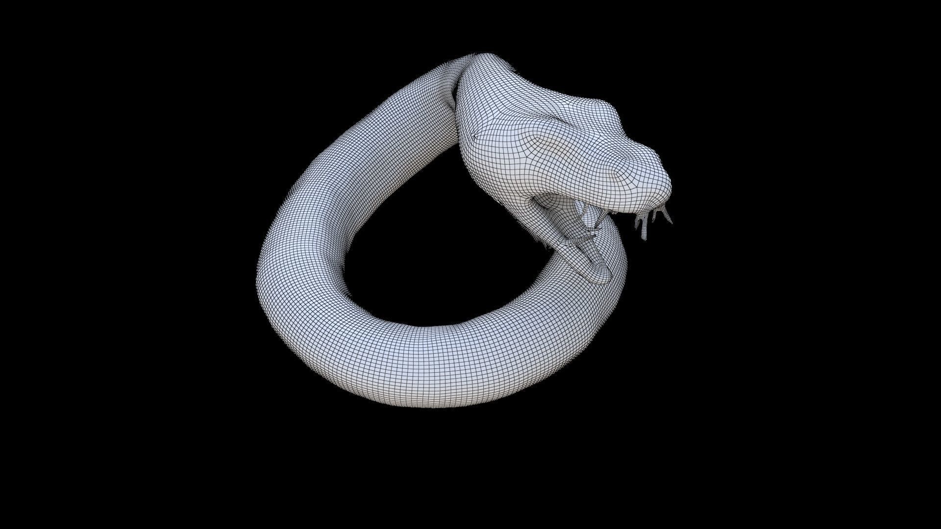 Monster023 3D model_5