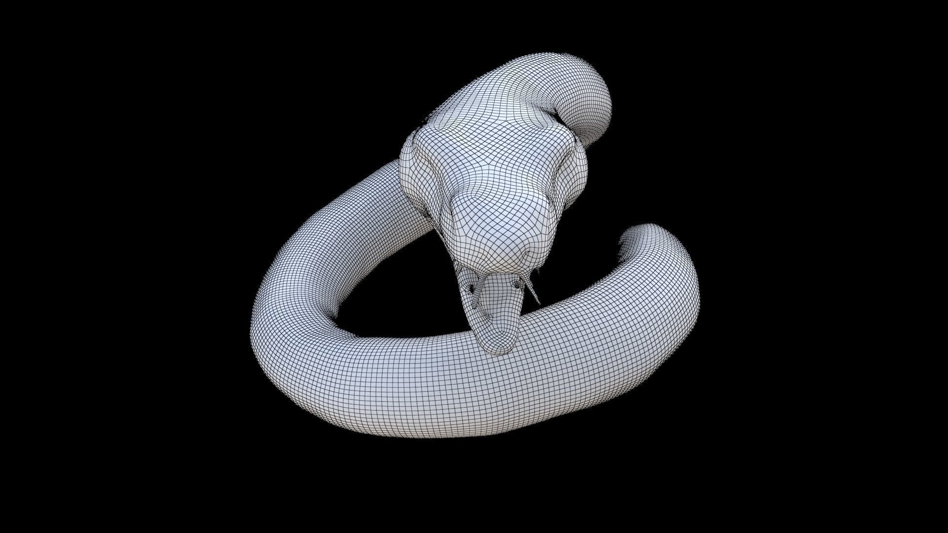 Monster023 3D model_6