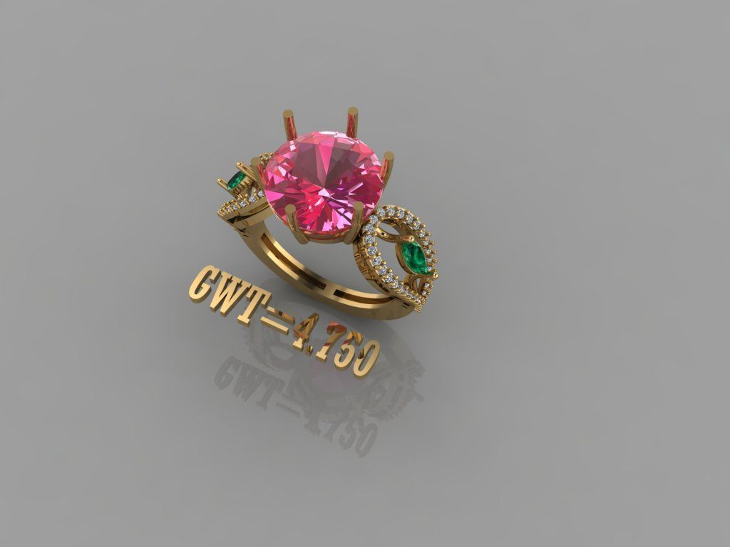 FASION RING 3D model_2