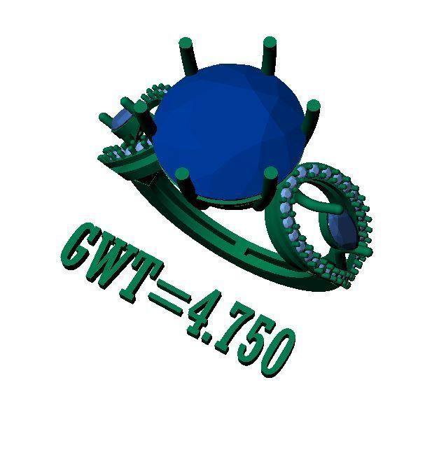 FASION RING 3D model_3