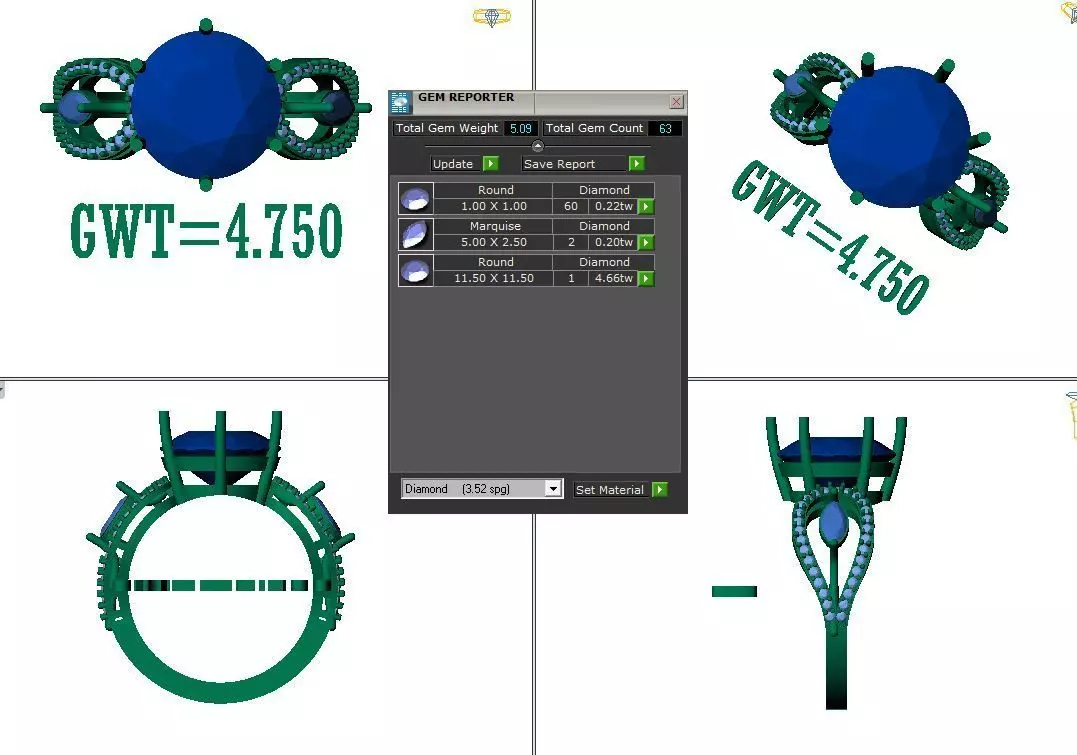 FASION RING 3D model_1