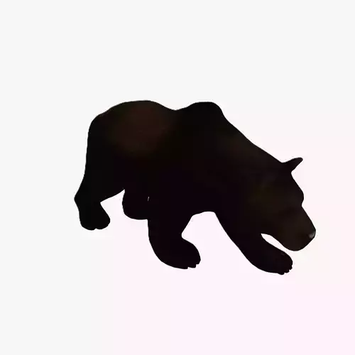 Low poly bear 3d model Low-poly 3D model Low poly bear 3d model Low-poly 3D model