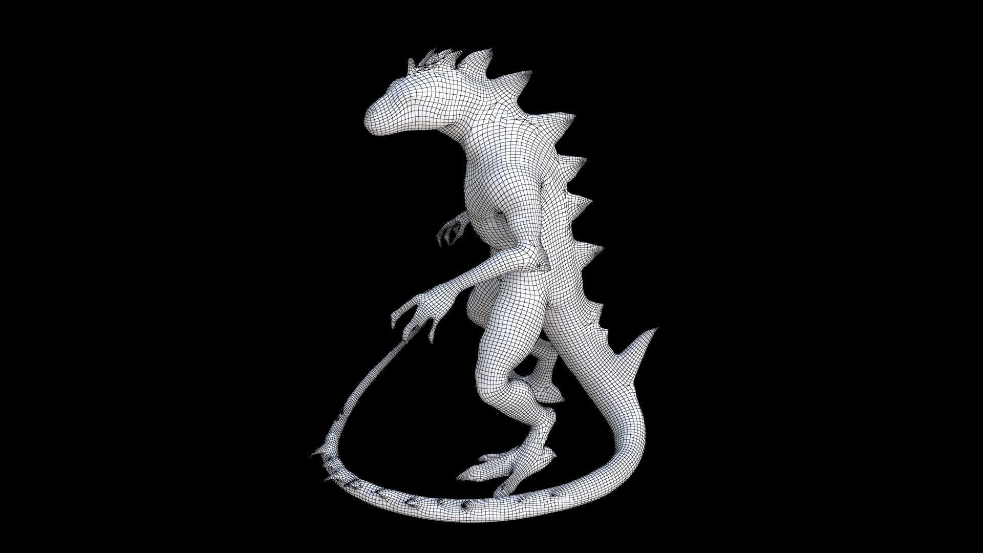 Monster025 3D model_7