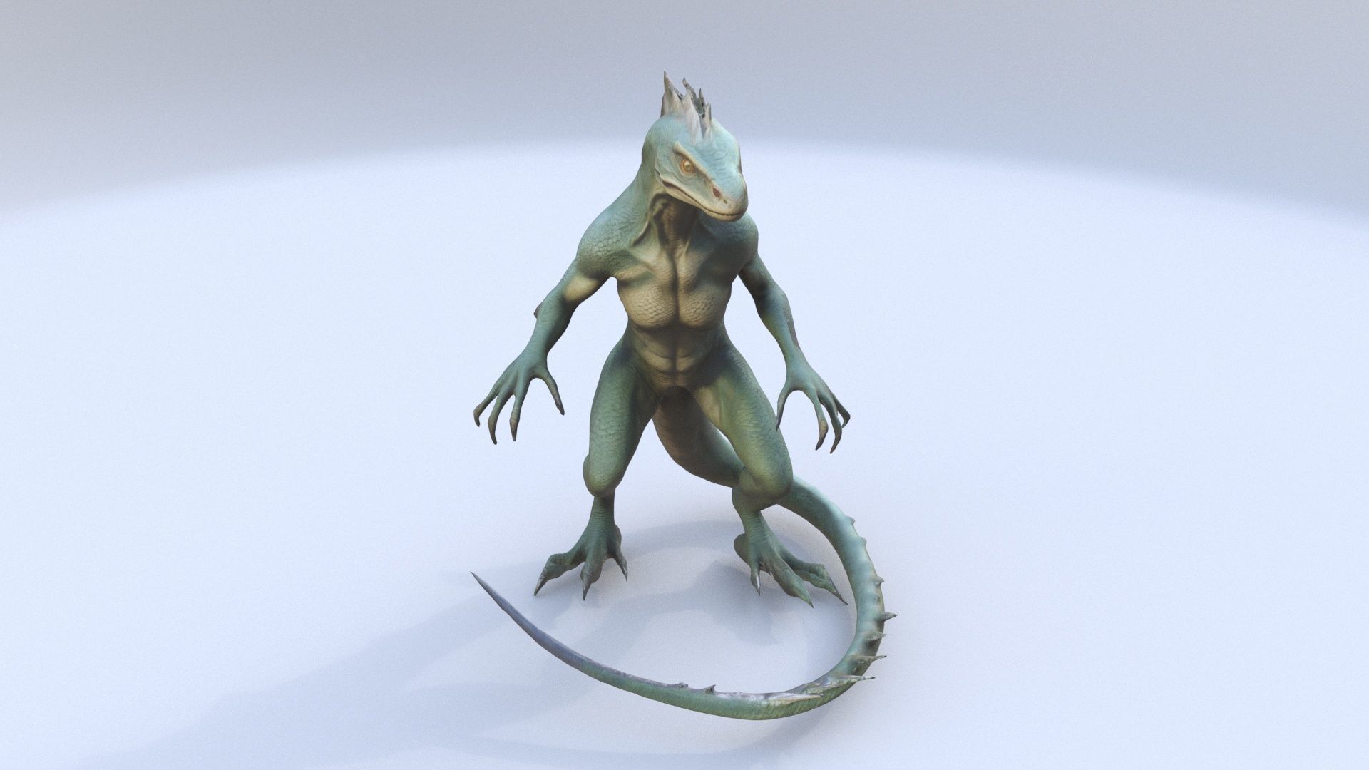 Monster025 3D model_1
