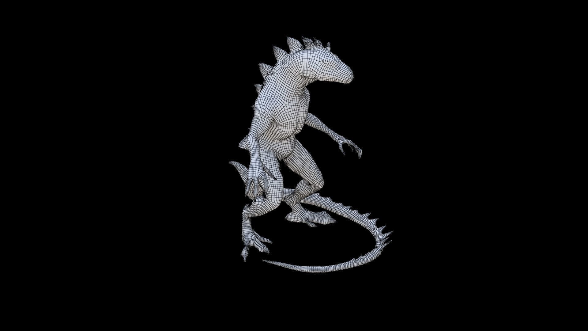 Monster025 3D model_5